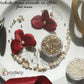 Bijoux mariage fleur orchidée faits main sur mesure en France et personnalisés à vos couleurs par l'atelier Charmantissime