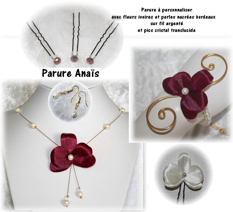 Parure Anaïs à personnaliser