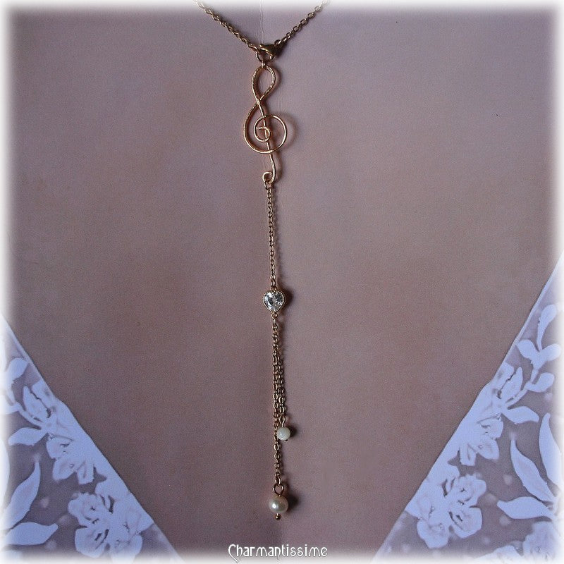 pendentif de dos pour mariée bohème