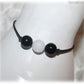 Bracelet femme Pierre de lune Tourmaline noire Cordon noir minimaliste