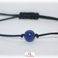 Bracelet perle lapis-lazuli bleu nuit