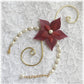 bracelet mariage Audrey fleur étoile boheme chic et perles nacre