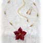 collier fleur de soie pour mariage et fêtes