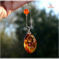 collier pendentif cristal bouddha orange fuschia swarovski chaine argent 925 pas cher